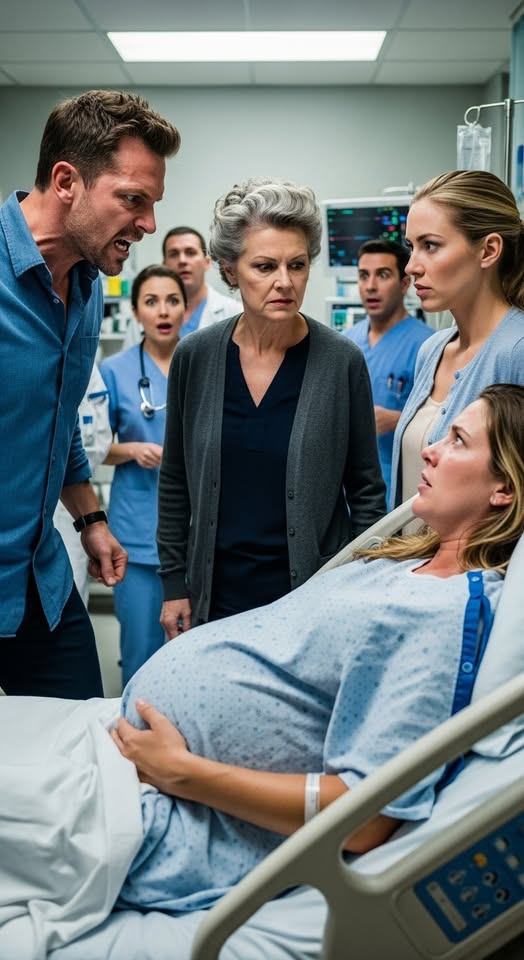 When I was pregnant with twins, I begged my husband to take me to the hospital.