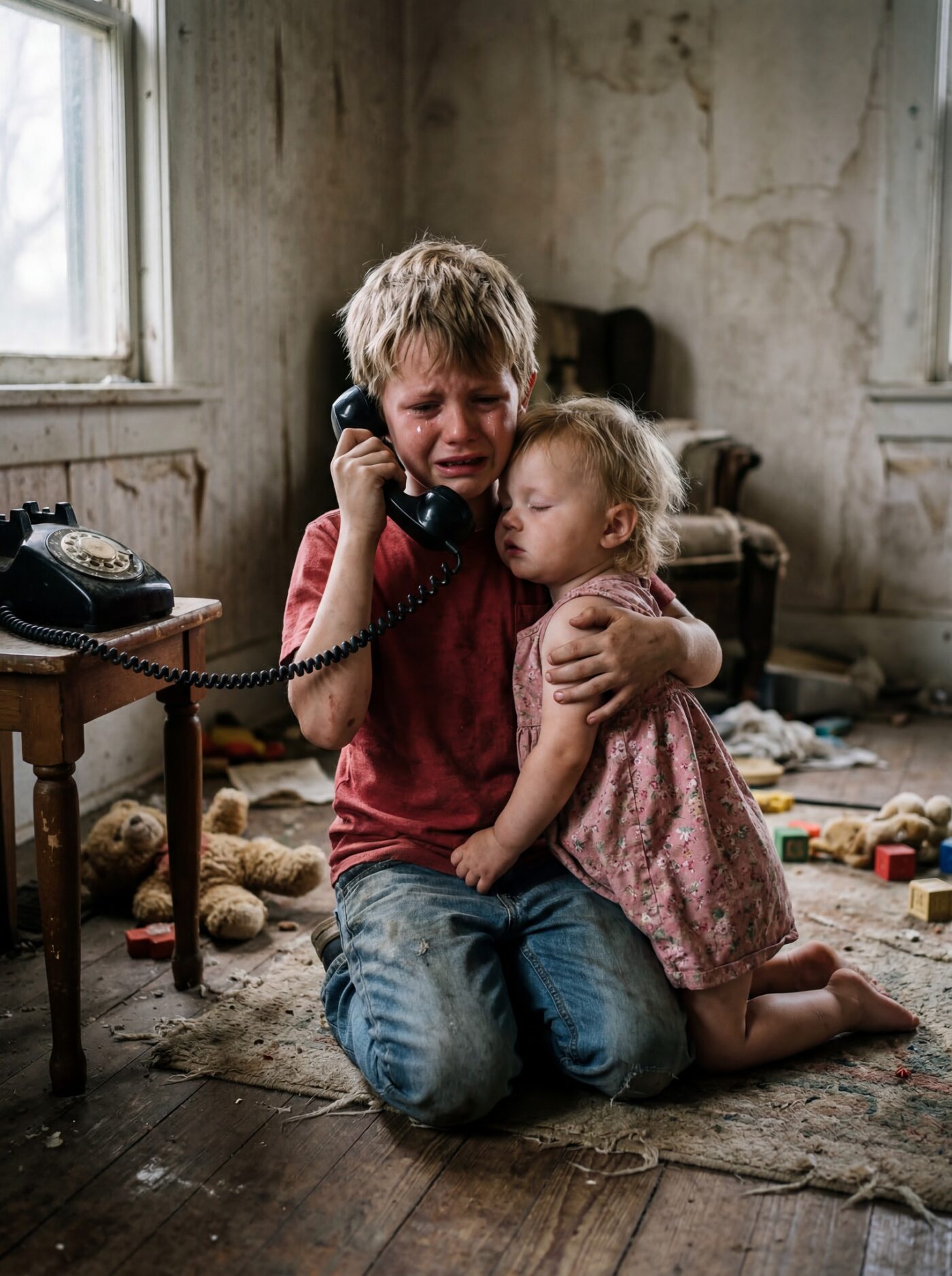 “Dad… My Little Sister Won’t Wake Up. We Haven’t Eaten In Three Days,” A Little Boy Whispered — His Father Rushed Over To Take Them To The Hospital, Only To Discover The Truth About Where Their Mother Had Been