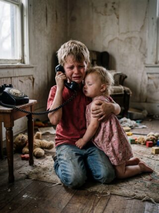 “Dad… My Little Sister Won’t Wake Up. We Haven’t Eaten In Three Days,” A Little Boy Whispered — His Father Rushed Over To Take Them To The Hospital, Only To Discover The Truth About Where Their Mother Had Been