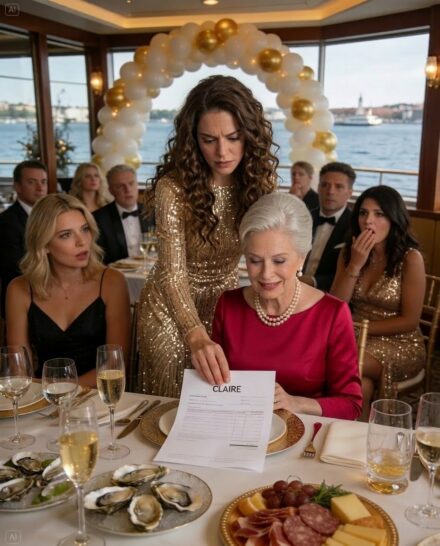 My mother-in-law booked a lavish party at my restaurant and walked out without paying a single penny. I swallowed the loss to keep the peace, but a few days later she came back with her wealthy friends, acting like she owned the place.