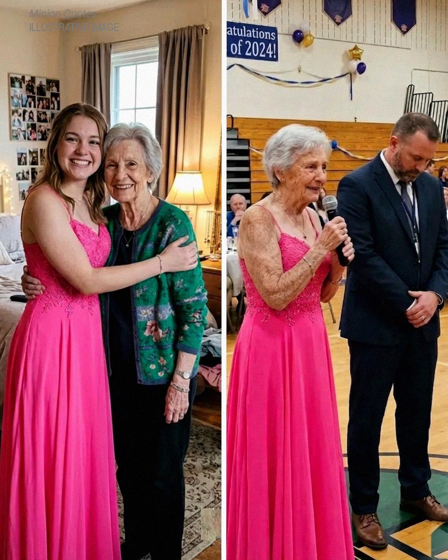 I Wore My Late Granddaughter’s Prom Dress to Her Prom – But What She Hid Inside Made Me Grab the Mic
