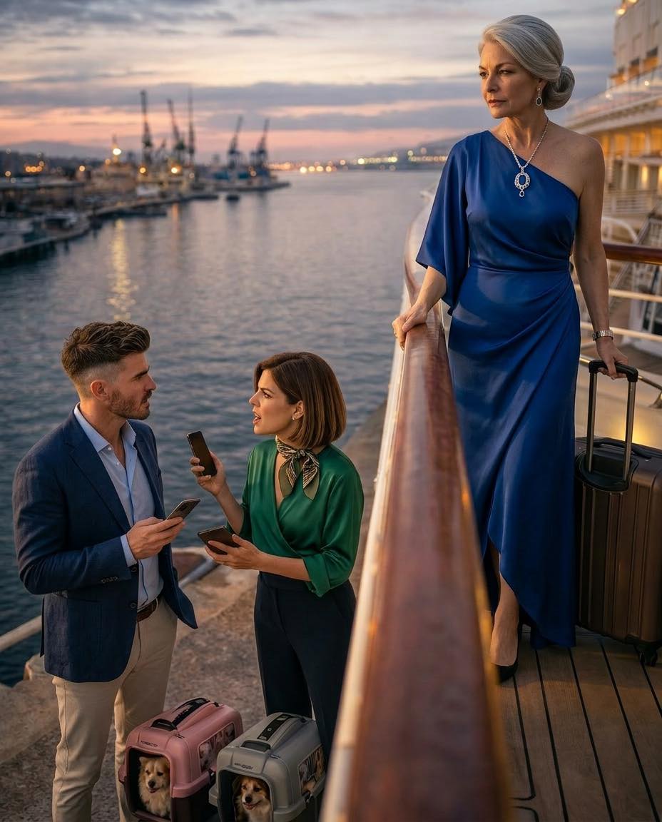 After bu.rying my husband, I told no one about the ticket I had bought for a year-long cruise. A week later, my son told me, “Now that Dad is d.ead, you’ll take care of our new pets every time we travel.”