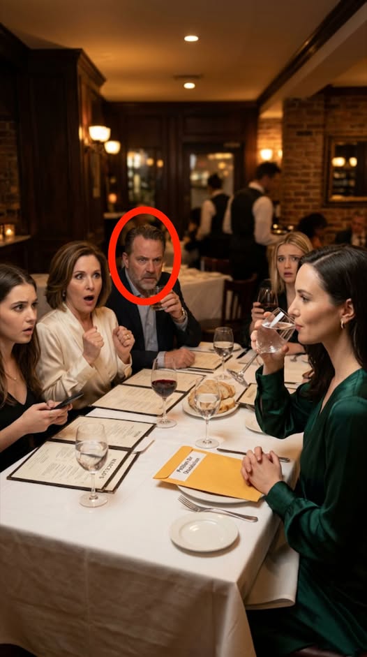 My in-laws called me and said, “Join us tonight. We booked a table at the restaurant.”