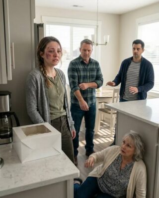 On my birthday, my father walked in, looked at my b:ruised face, and asked, “Sweetheart… who did this to you?” Before I could speak, my husband smirked and said, “I did. Gave her a sl:ap instead of congratulations.”