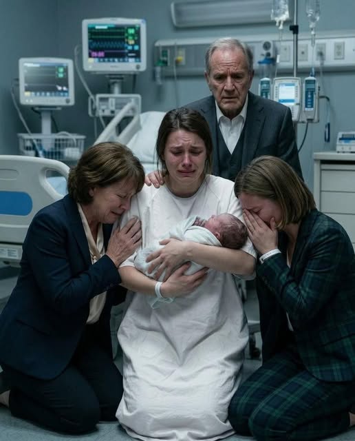 I called my mom right after giving birth to my daughter, but she laughed and said she was too busy with my sister’s birthday party to care. My sister shouted that I had ruined her special day, and I hung up in tears holding my baby. But the very next day, they were standing in front of me… begging.