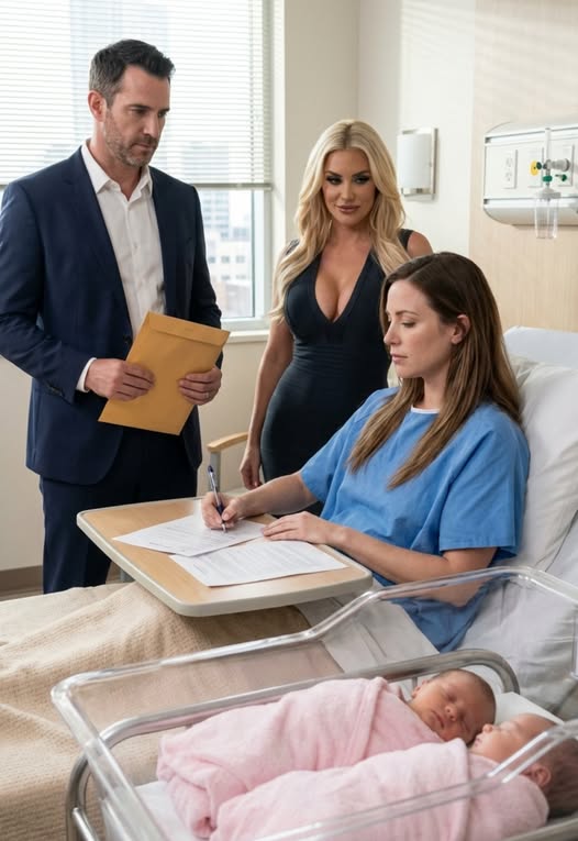 “Three days after an emergency C-section, my husband arrived with his assistant to force me to sign the divorce papers and keep our twins — the next morning in Los Angeles, he realized he had made a mistake that money couldn’t fix.”