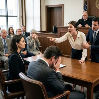 “I’m your new mommy now, so your trust fund is mine!” My dad’s 25-year-old wife smirked. I stayed quiet until the court hearing, then revealed who really controls the money. The look on her face…