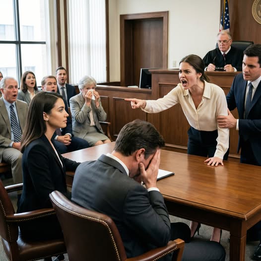 “I’m your new mommy now, so your trust fund is mine!” My dad’s 25-year-old wife smirked. I stayed quiet until the court hearing, then revealed who really controls the money. The look on her face…