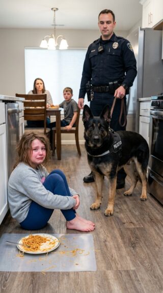 “Don’t wake her,” my wife snapped when I returned. Koda slipped past, whining at the utility closet. I forced it open—my five-year-old lay starving on a mat. A ledger read: “Grant says keep her inside.”