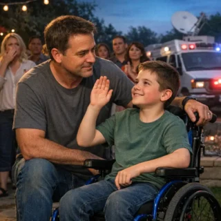 A DISABLED BOY WAS PUSHED OUT OF HIS WHEELCHAIR AT A RICH KID’S BIRTHDAY PARTY—HIS QUIET DAD’S REVENGE SHUT THE WHOLE TOWN DOWN FOR GOOD