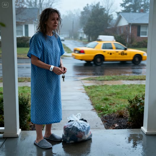 My son forgot to pick me up from the hospital, even after ten calls. Fearing something was wrong, I ignored the pain from my wounds, took a cab home, and found the locks changed. A note on the door read: “Don’t come back. There’s no place here for a leech.” I didn’t cry. I didn’t argue. Because my late husband left me one final secret weapon—and I’m about to change everything.