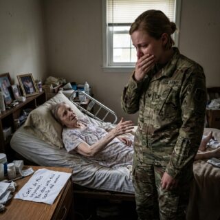 When I Returned From Training, My In-Laws Had Already Left, But They Left Behind A Note: “Deal With This Senile Old Woman.” I Found Her Lying On Her Deathbed. Then She Pulled Me In And Whispered, “Help Me Get Revenge… They Have No Idea Who I Really Am.”