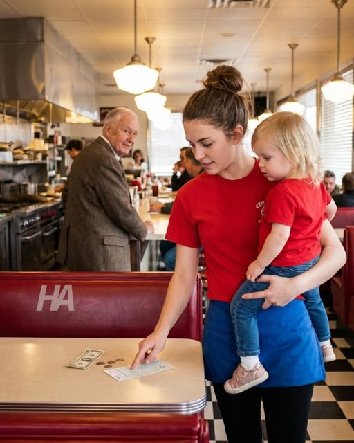 HE LEFT YOU A $0 TIP… BUT WHAT YOU FOUND UNDER THE PLATE MADE THE WHOLE DINER GO SILENT