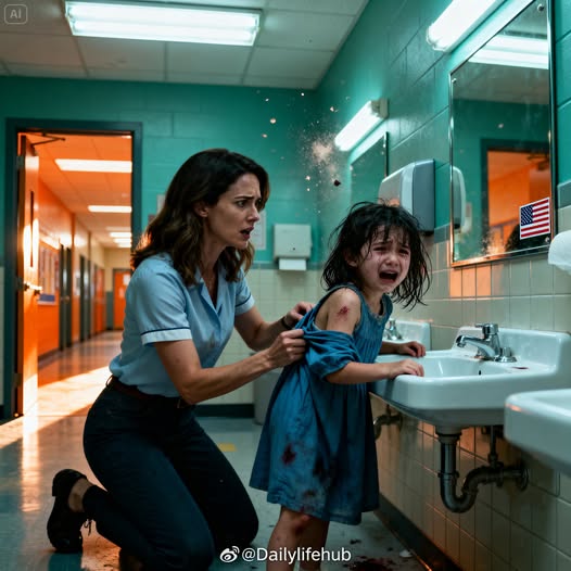 “I Didn’t Sit, I Promise” — The Day a Teacher Realized the Quiet Girl Who Refused to Sit Was Hiding a Secret That Would Drag Powerful Men Into the Light and Change an Entire Classroom Forever