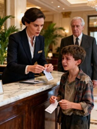 The headmistress tore up the poor boy’s note… without knowing that the owner had seen everything… It was a short, dry tear, like a fingernail on fabric.