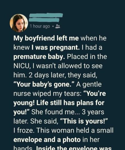 I Lost My Baby Before I Was Even Grown—And Thought I’d Lost Everything, Until She Came Back.