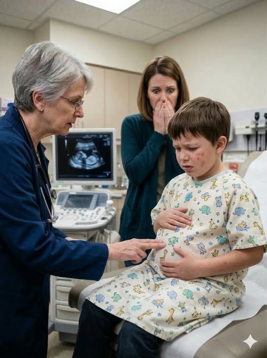 My 10-Year-Old Son Just Had A Simple Stomachache — Until The Doctor Looked At The Ultrasound And Quietly Said, “Ma’am… Is His Father Here?”