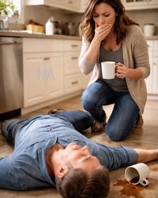 WHEN YOU SWITCHED THE COFFEE CUPS, YOUR HUSBAND COLLAPSED… AND THE SECRET UNDER YOUR OWN HOUSE EXPLoded EVERYTHING