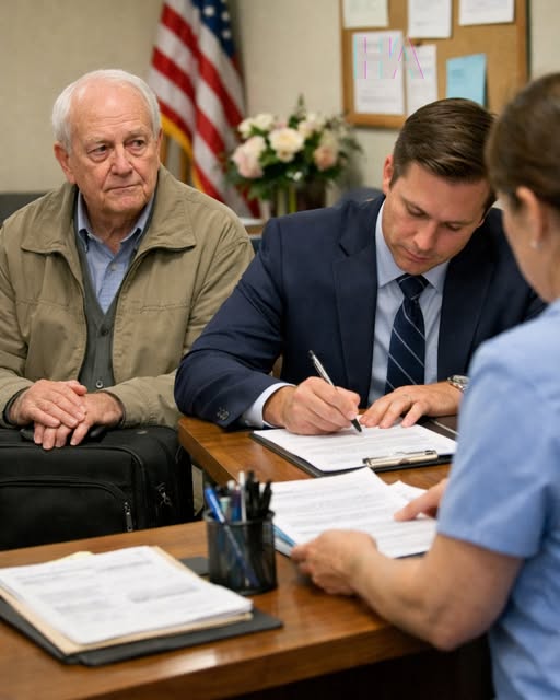 HE LEFT YOU AT A NURSING HOME WITHOUT LOOKING YOU IN THE EYES… NEVER IMAGINING THE DIRECTOR WAS THE SON YOU GAVE AWAY DECADES AGO