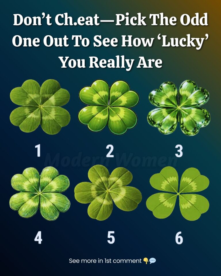 Pick The Odd One Out To See How ‘Lucky’ You Really Are