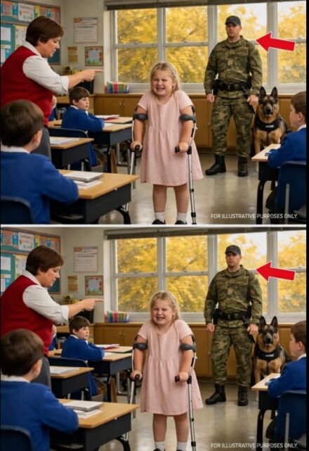 A Navy SEAL Arrived at School to Pick Up His Disabled Daughter—What He Saw in the Classroom Stopped Him Cold