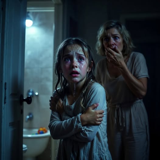 “Mom… I don’t want to bathe anymore.” My daughter started saying that every night after I remarried. At first, it seemed like a small thing. Ordinary. The kind of resistance that any parent hears a hundred times. But it wasn’t.