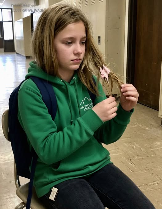 Three Girls Stuck Gum in My Daughter’s Hair During 7th Grade Science Class – What She Did Next Made Them Beg for Forgiveness