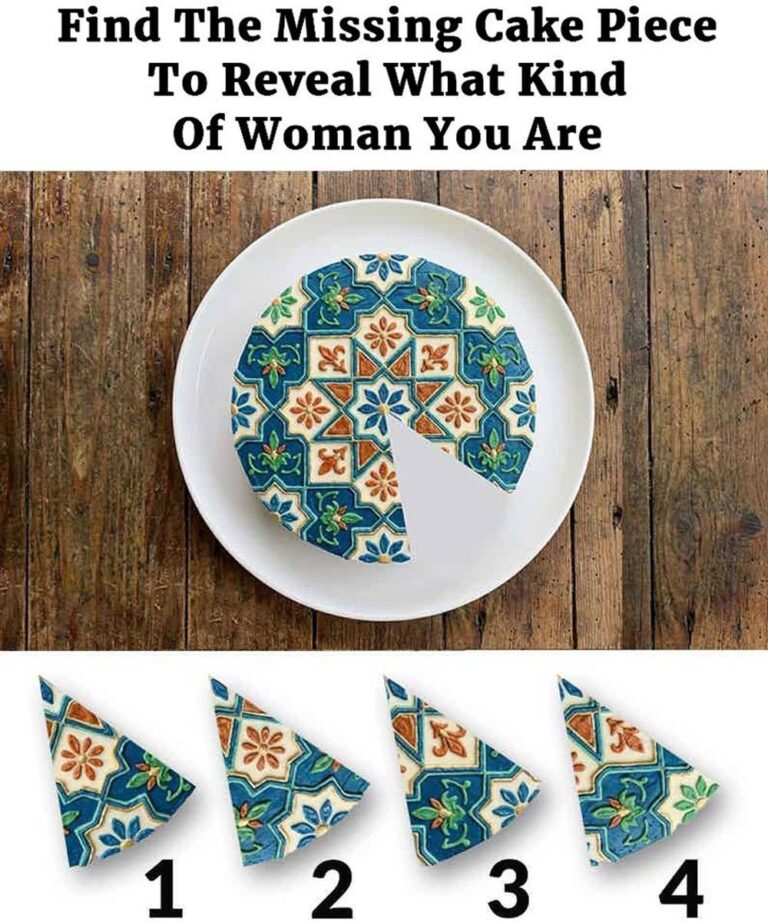Find The Missing Cake Piece To Reveal What Kind Of Woman You Are 012