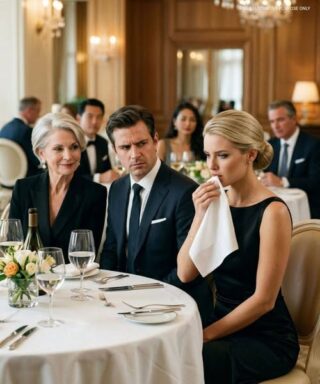 When I Said No To Paying The Bill At The Luxury Restaurant, He Didn’t Debate Me — He Spl:ashed Wine Across My Face. His Mother Smiled As The Whole Room Went Still. “You …