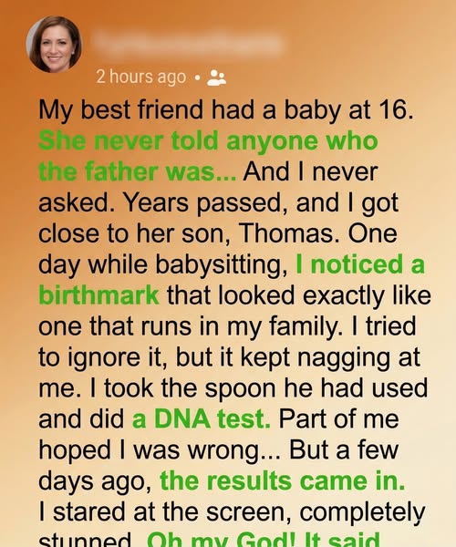 How Could My Friend’s Son Have My Family’s Unique Birthmark? The Truth Turned Out Far More Twisted Than I Ever Imagined