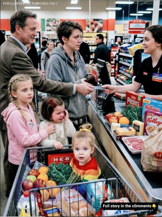 I Paid for Groceries for a Struggling Mother of Three—A Week Later, She Walked Into My Office, and Everyone Stood Up