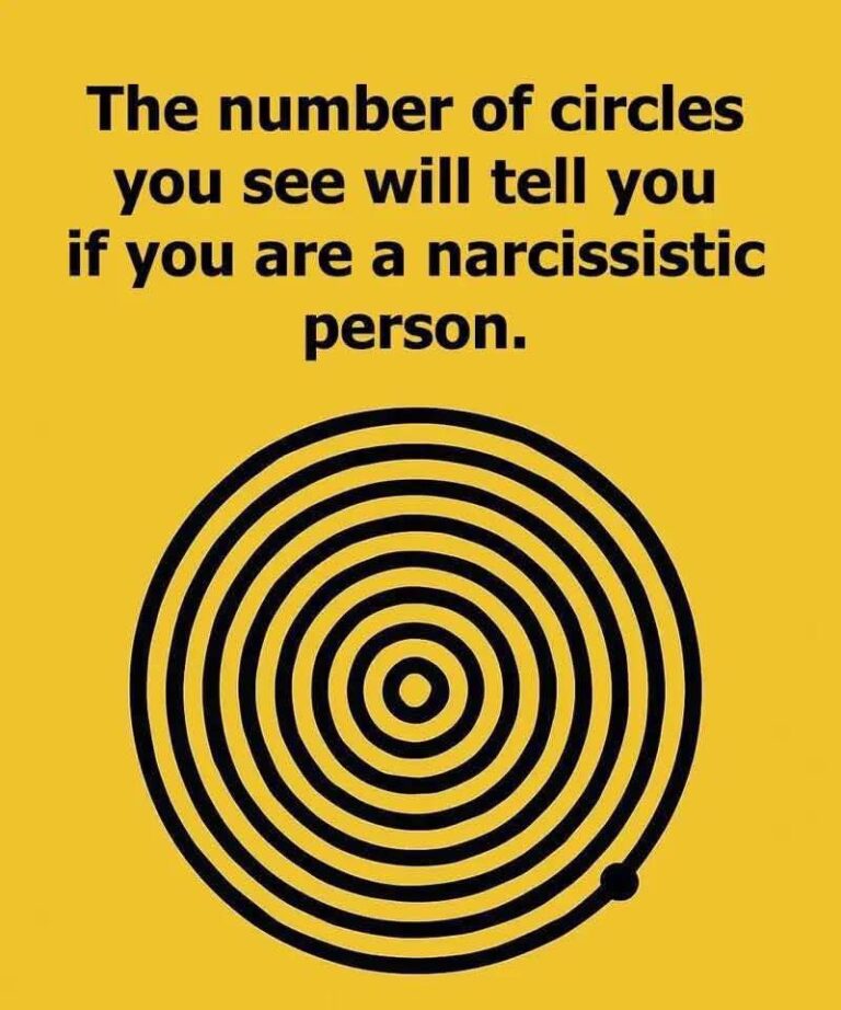 Are You a Narcissist? The Number of Circles You See Could Reveal It — This Optical Illusion Is Going Viral. Can You Spot All the Circles?