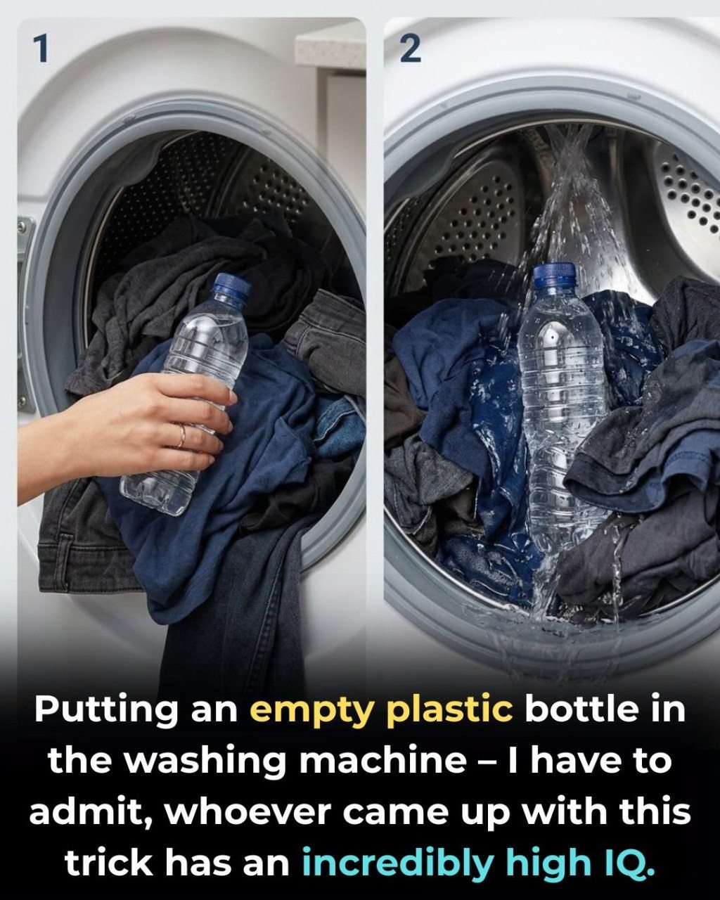 The Plastic Bottle Trick: A Surprisingly Simple Laundry Hack