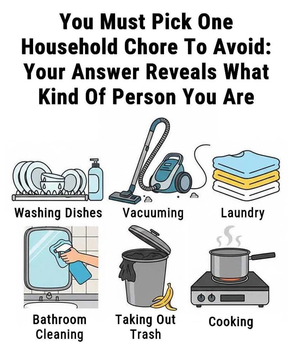 The One Household Chore You’d Avoid: What It Secretly Reveals About Your Personality, Emotions, and Inner Patterns