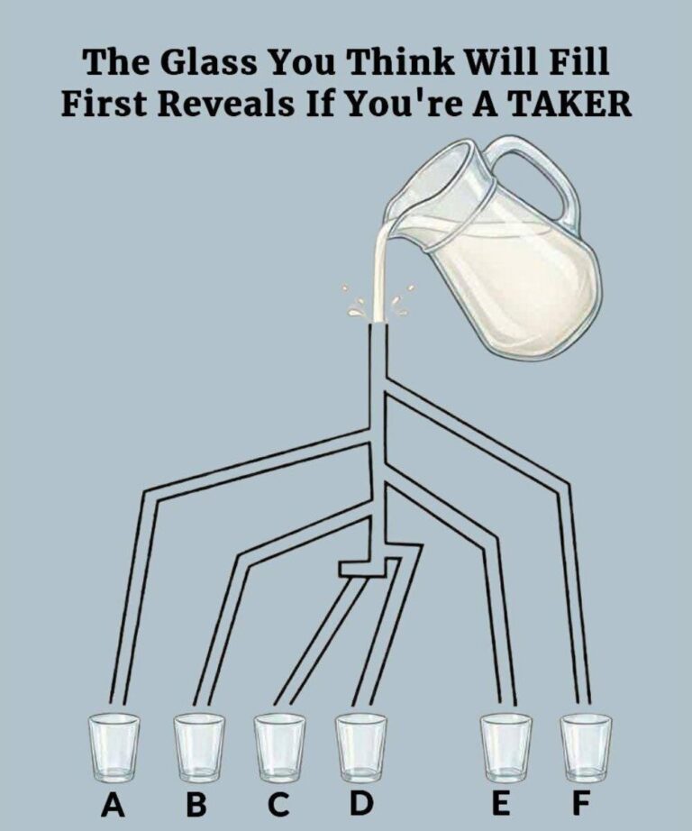 The Glass You Think Will Fill First Reveals If You’re A Taker -010