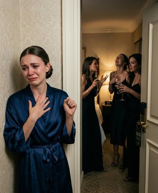 The night before my wedding, I heard my bridesmaids through the hotel wall: “Spill wine on her dress, lose the rings, whatever it takes – she doesn’t deserve him.” My maid of honor laughed “I’ve been working on him for months.” I didn’t confront them. Instead, I rewrote my entire wedding day…