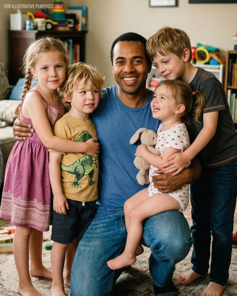I Adopted Four Siblings Who Were Going to Be Split Up – a Year Later, a Stranger Showed Up and Revealed the Truth About Their Biological Parents
