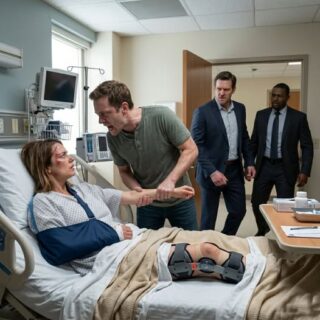 After a car hit me, I was lying in the hospital with serious injuries. Hours later, my husband burst into the room, yelling, “Enough with the drama! Get up and cook for my mom’s birthday.” I said nothing.