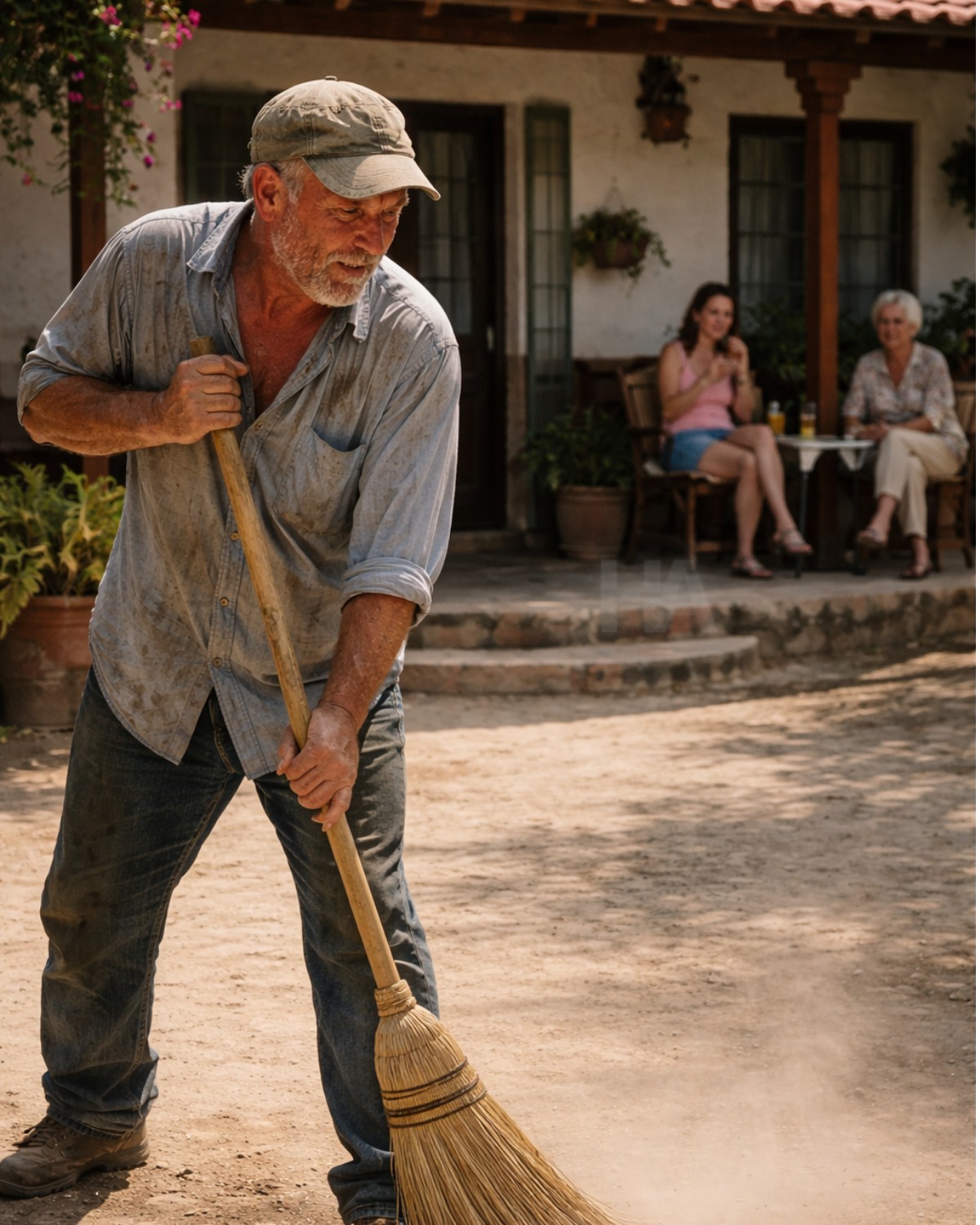 YOU CAME HOME TO SURPRISE THE PARENTS YOU SACRIFICED EVERYTHING FOR—BUT WHAT YOU FOUND ON YOUR OWN PORCH MADE YOU REALIZE THEY HAD BEEN TURNED INTO SERVANTS IN THE HOUSE YOU BUILT