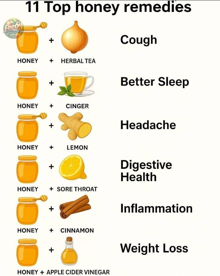 11 top honey remedies