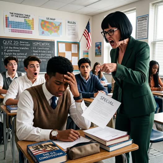 My Teacher Handed Me an “Impossible” Math Problem to Humiliate Me in Front of the Entire Class—But before she could even finish smirking, I solved it in minutes