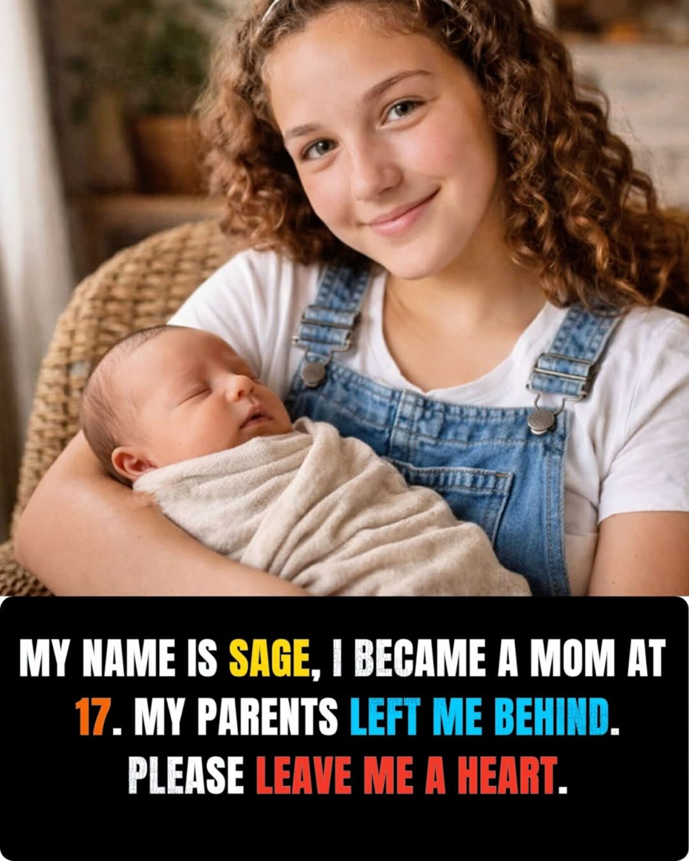 At 17… she became a mom, and God gave her more than she ever expected.