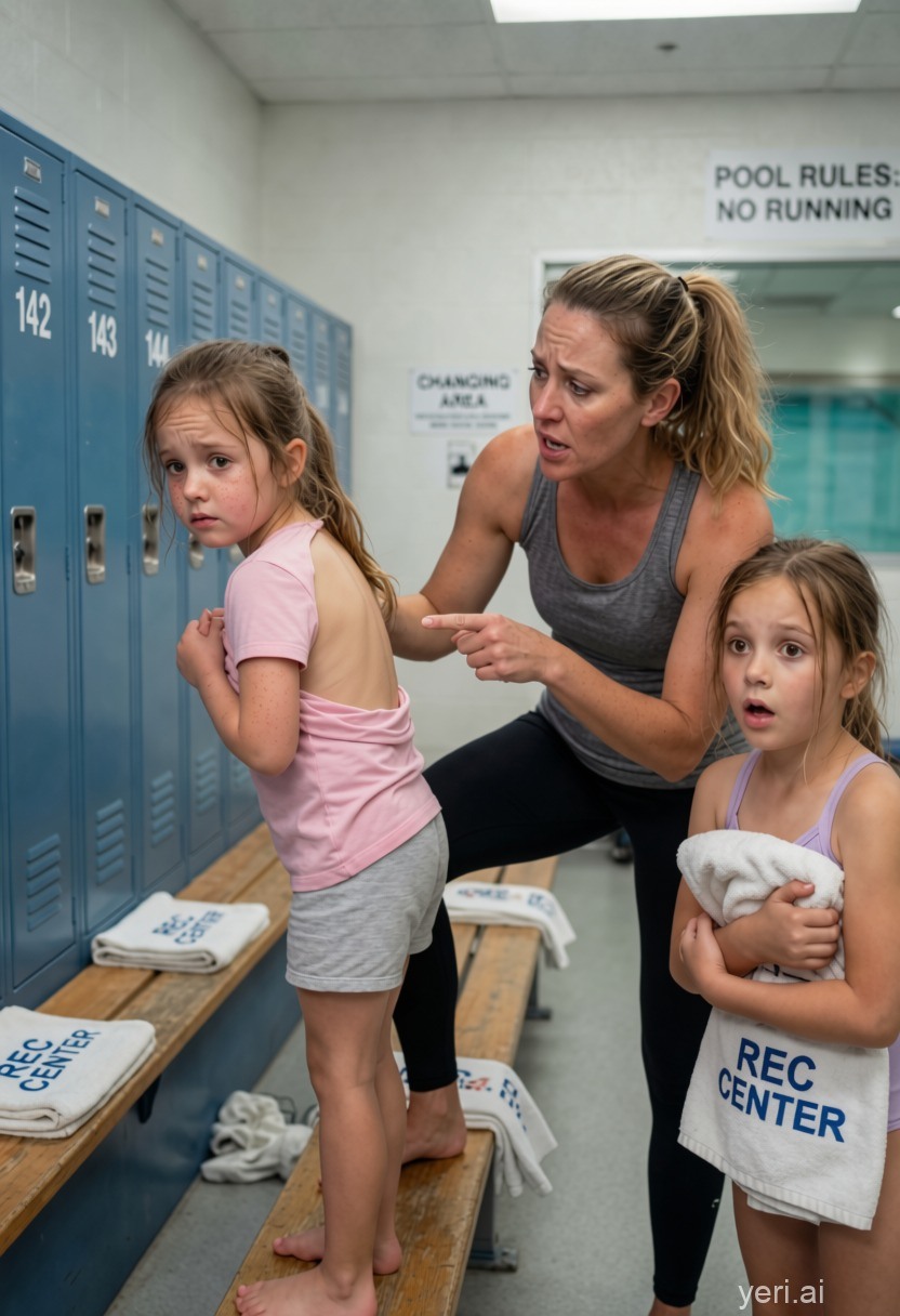 My 5-year-old niece was supposed to spend one easy afternoon at the pool with me and my daughter. Then she lifted her arms, whispered…