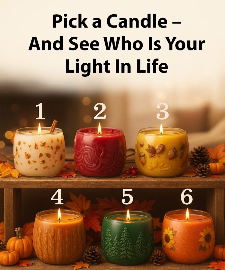 Pick a Candle … And See Who Lights Your Life