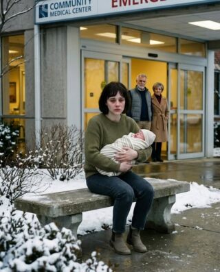 My niece was supposed to go home to her husband and newborn son, but when I found her barefoot outside the hospital in five-degree cold, still wearing her hospital gown and clutching the baby as if her life depended on it
