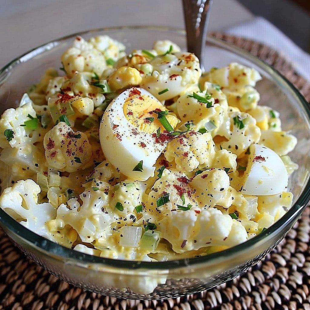 I love potato salad…but I hate all those carbs…try low carb potato salad / with cauliflower instead …. It is SOOOO good!