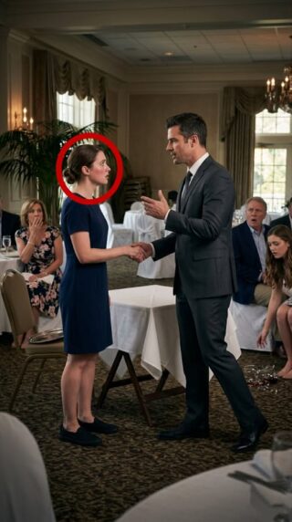 My brother said it was embarrassing to seat “just a waitress” with the family—then a billionaire arrived uninvited, walked straight past the main table, reached for my hand, and exposed the one truth none of them were ready to hear: I was his wife…