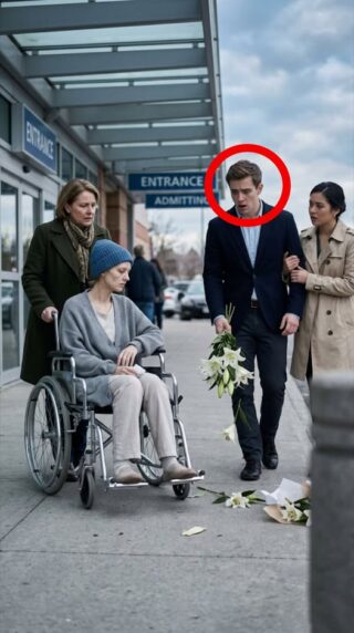 He came back to introduce his new girlfriend, and I came out of the hospital in a wheelchair. One look at me, and his whole perfect life cracked.