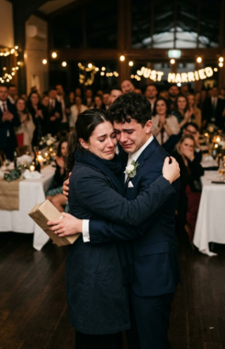 My little brother invited the whole family to his lavish wedding, except me. Afterwards, he texted me: “Come if you want. We’ll reserve a record for you.” I never answered. That evening, an envelope was placed on the door.