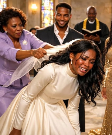 Unaware She Was A Trillionaire’s Only Child, His Mother Ripped The Wedding Veil Off Her Head At The